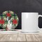 Edge Collections - Multicolor - Coastal Tropical Car Coasters for Cup Holders
